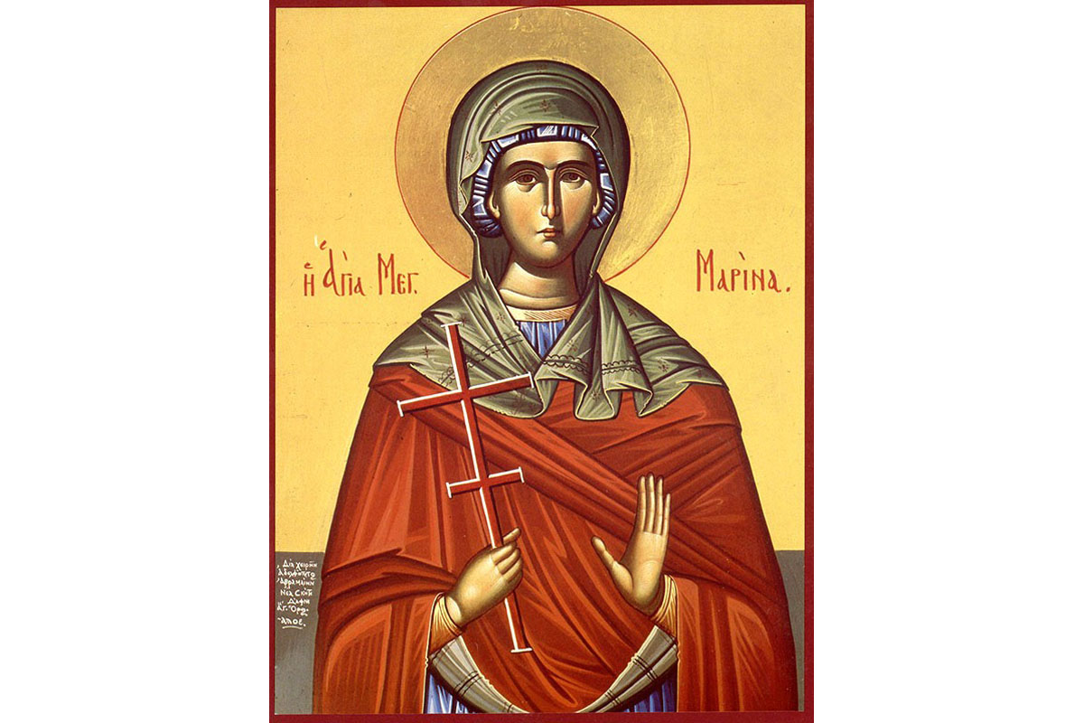 Sfânta Mare Muceniță Marina Sfânta Mare Muceniță Marina