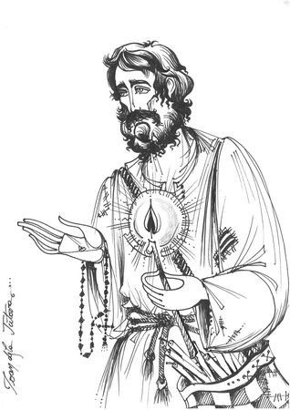 Ioan Proculeasă, cunoscut de oameni ca Lumânărică Lumânărică sau sfântul cerşetor