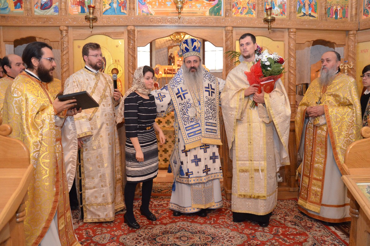 „Odată cu venirea Înaltpreasfinţitului, biserica noastră a devenit Catedrală mitropolitană“ „Odată cu venirea Înaltpreasfinţitului, biserica noastră a devenit Catedrală mitropolitană“