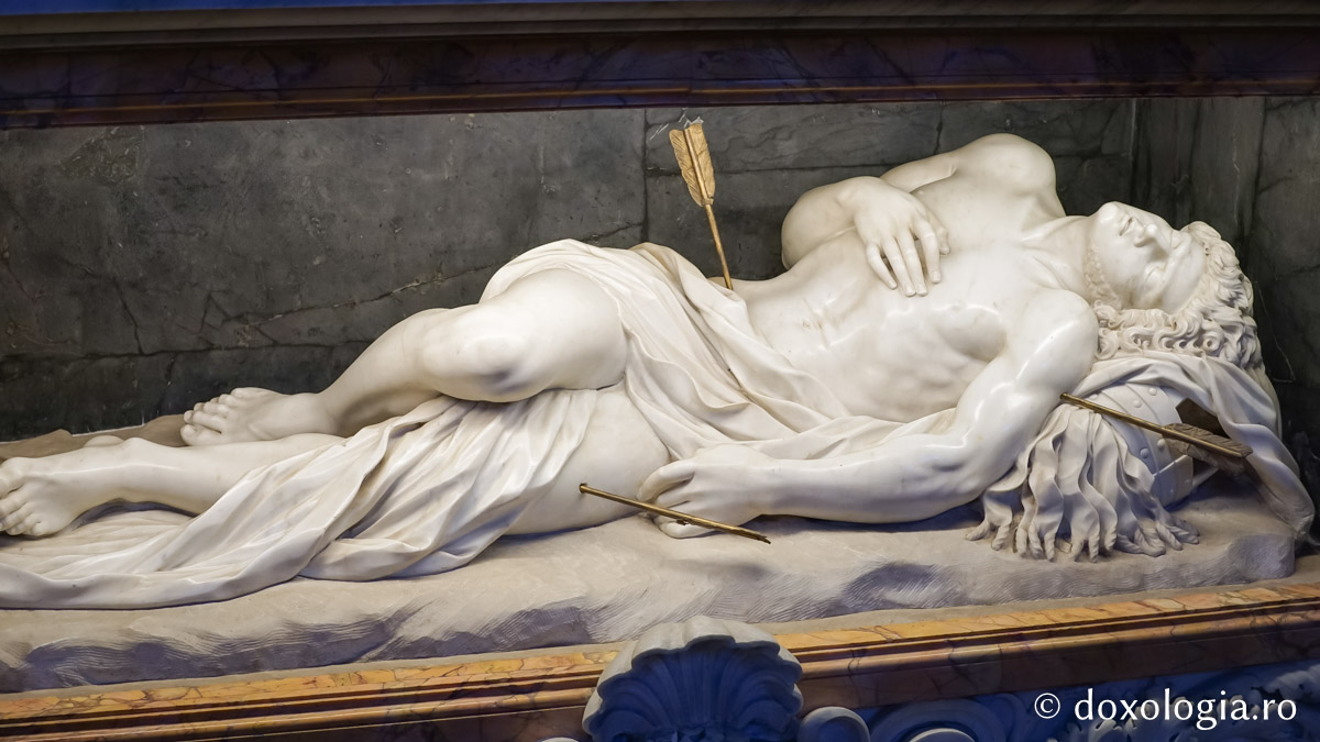 Moaștele Sfântului Mucenic Sebastian - Biserica „Sfântul Mucenic Sebastian” din Roma Catacombele Sfântului Sebastian