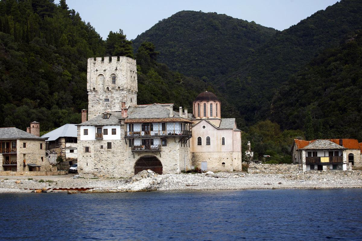 Arsanaua Mănăstirii Zografu – Pelerinajul părintelui Cleopa Ilie la Sfântul Munte Arsanaua Mănăstirii Zografu