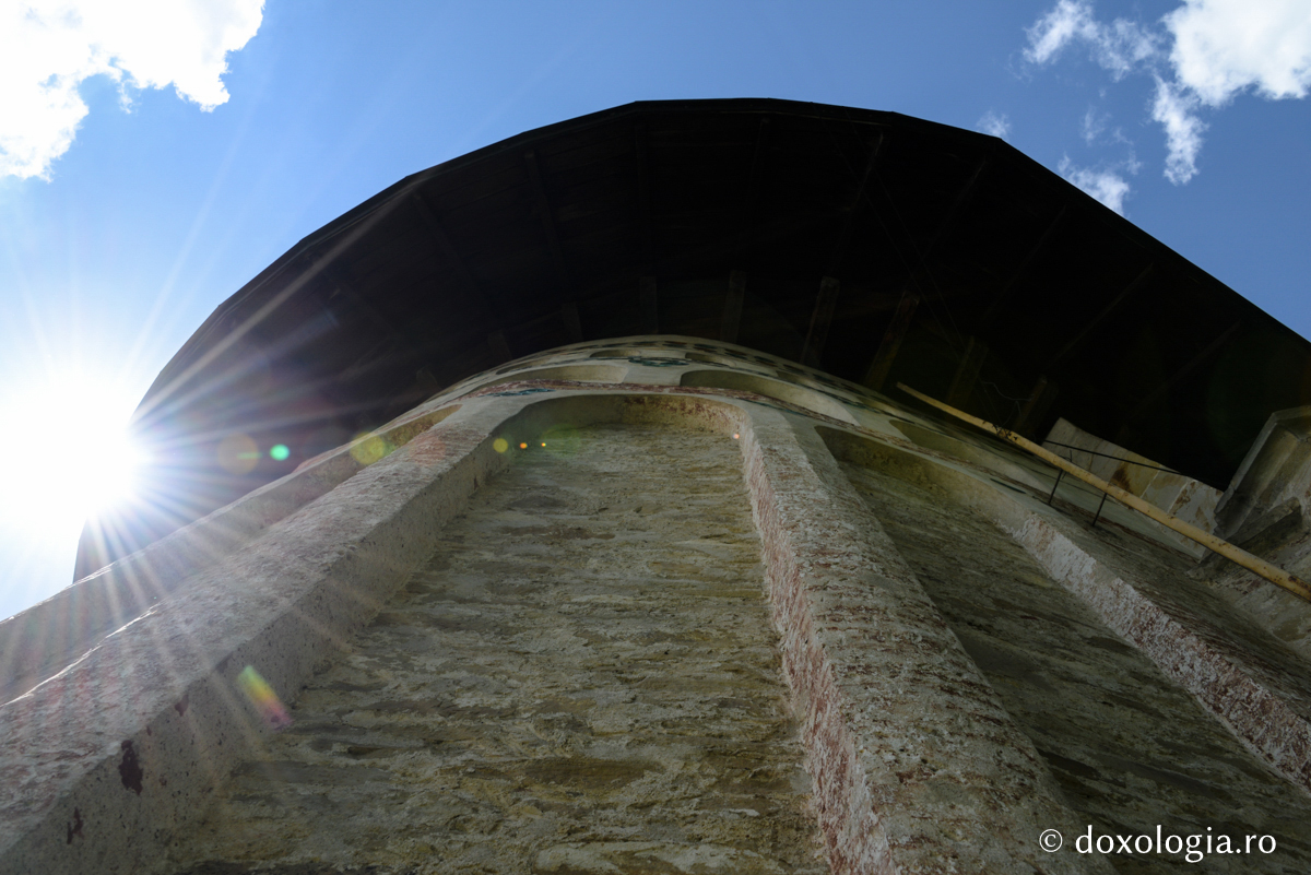 Foto: Ștefan Cojocariu Un portret necunoscut al Sfântului Ștefan, la Mănăstirea Războieni