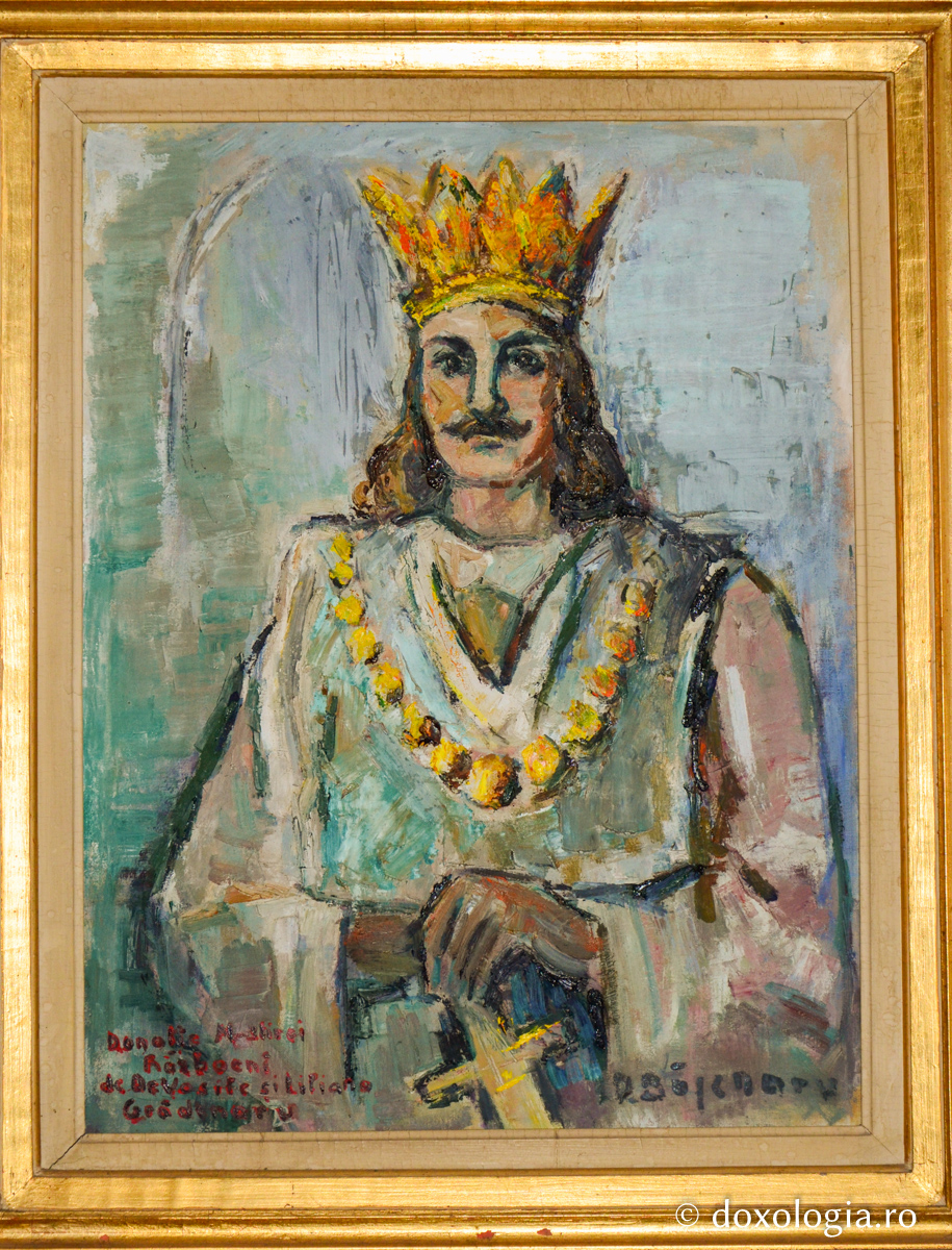 Foto: Maria Burlă Un portret necunoscut al Sfântului Ștefan, la Mănăstirea Războieni