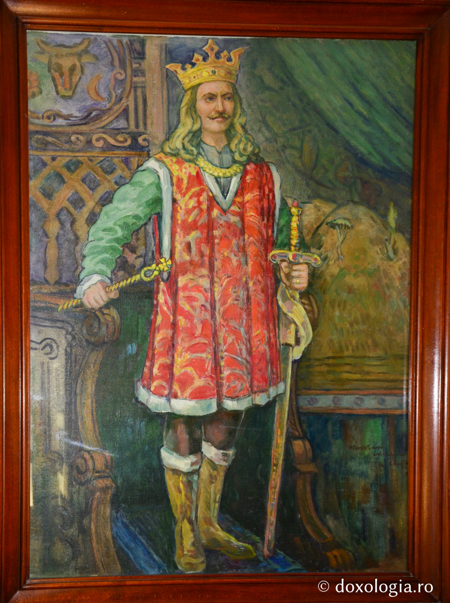 Foto: Maria Burlă Un portret necunoscut al Sfântului Ștefan, la Mănăstirea Războieni