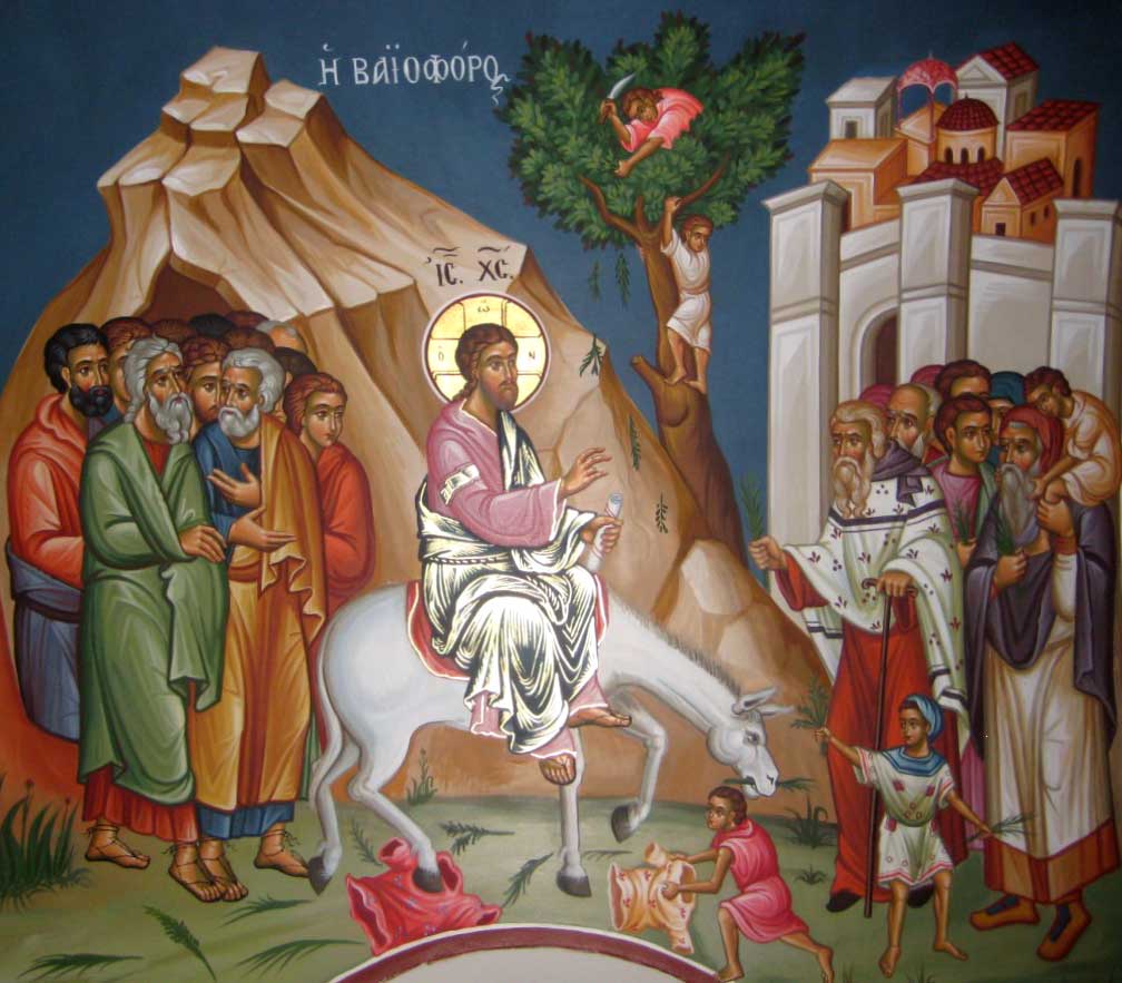 Predică la Duminica a VI-a din Post - Intrarea Domnului în Ierusalim (Sfântul Ioan Gură de Aur) Predică la Duminica a VI-a din Post - Intrarea Domnului în Ierusalim (Sfântul Ioan Gură de Aur)