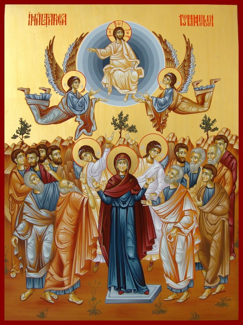 Inălțarea Domnului Tropar la Praznicul Înălțării Domnului