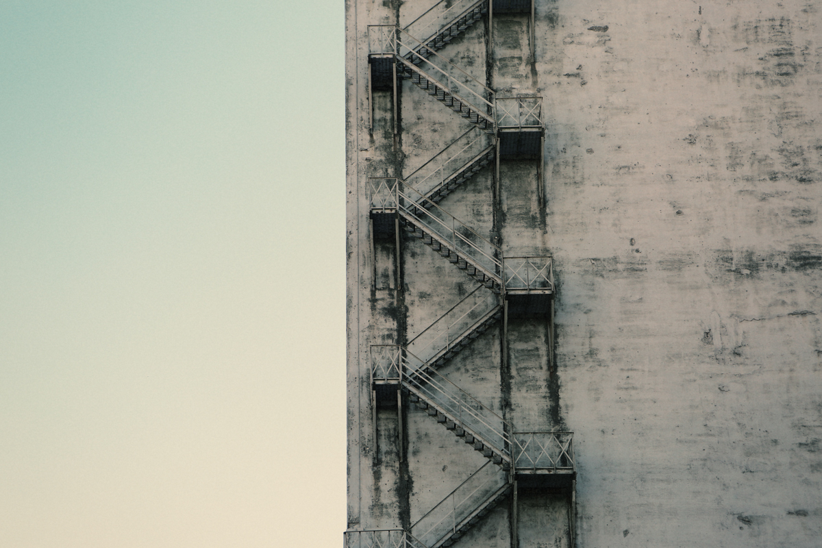 Poate să fie frica o binecuvântare? scară de incendiu