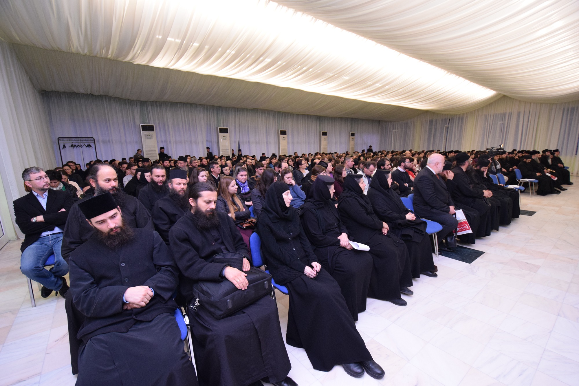 Foto: Tudorel Rusu Părintele Zaharia Zaharou la Iași: „Fără monahism, nu am fi în stare să înțelegem în mod deplin Evanghelia lui Hristos”