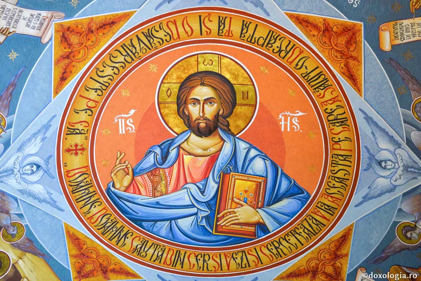 Temelia Bisericii este Hristos / Foto: Oana Nechifor Iisus Hristos Pantocrator