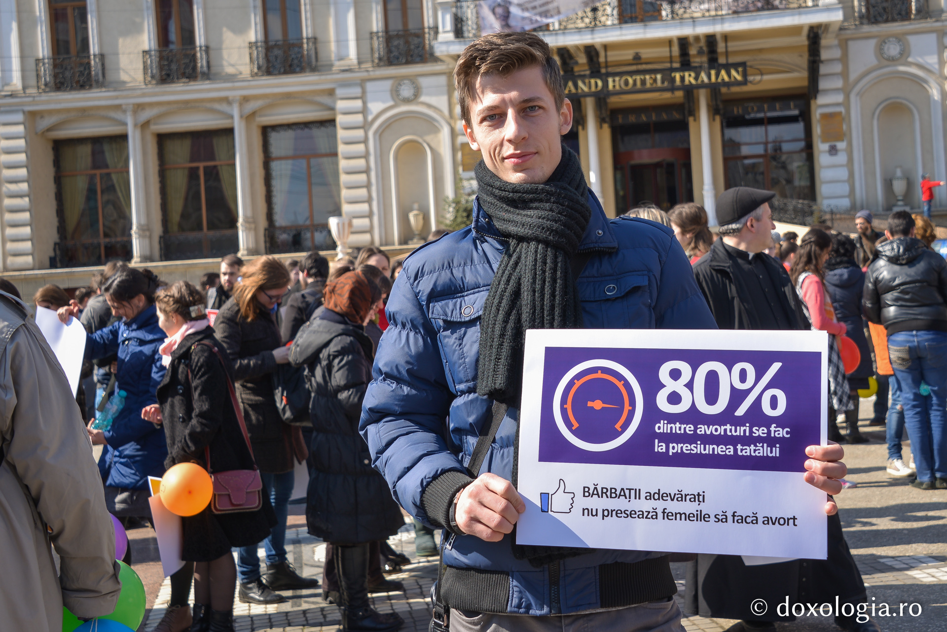 Foto: Oana Nechifor Peste 2000 de persoane, la Marșul pentru Viață de la Iași