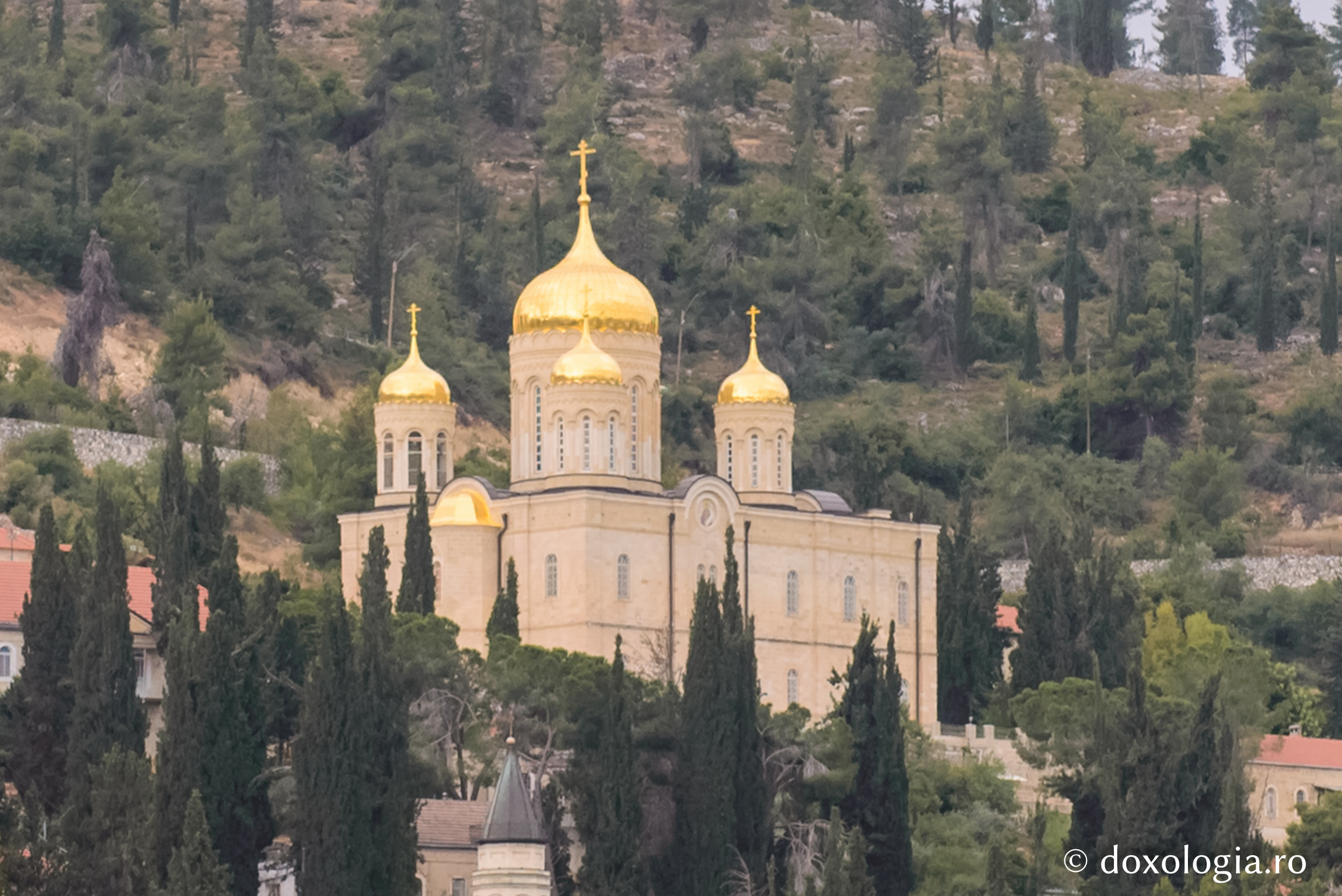 Mănăstirea Muntele (Gornenski) din Ein Karem / Foto: Pr. Silviu Cluci Mănăstirea Muntele (Gornenski) din Ein Karem