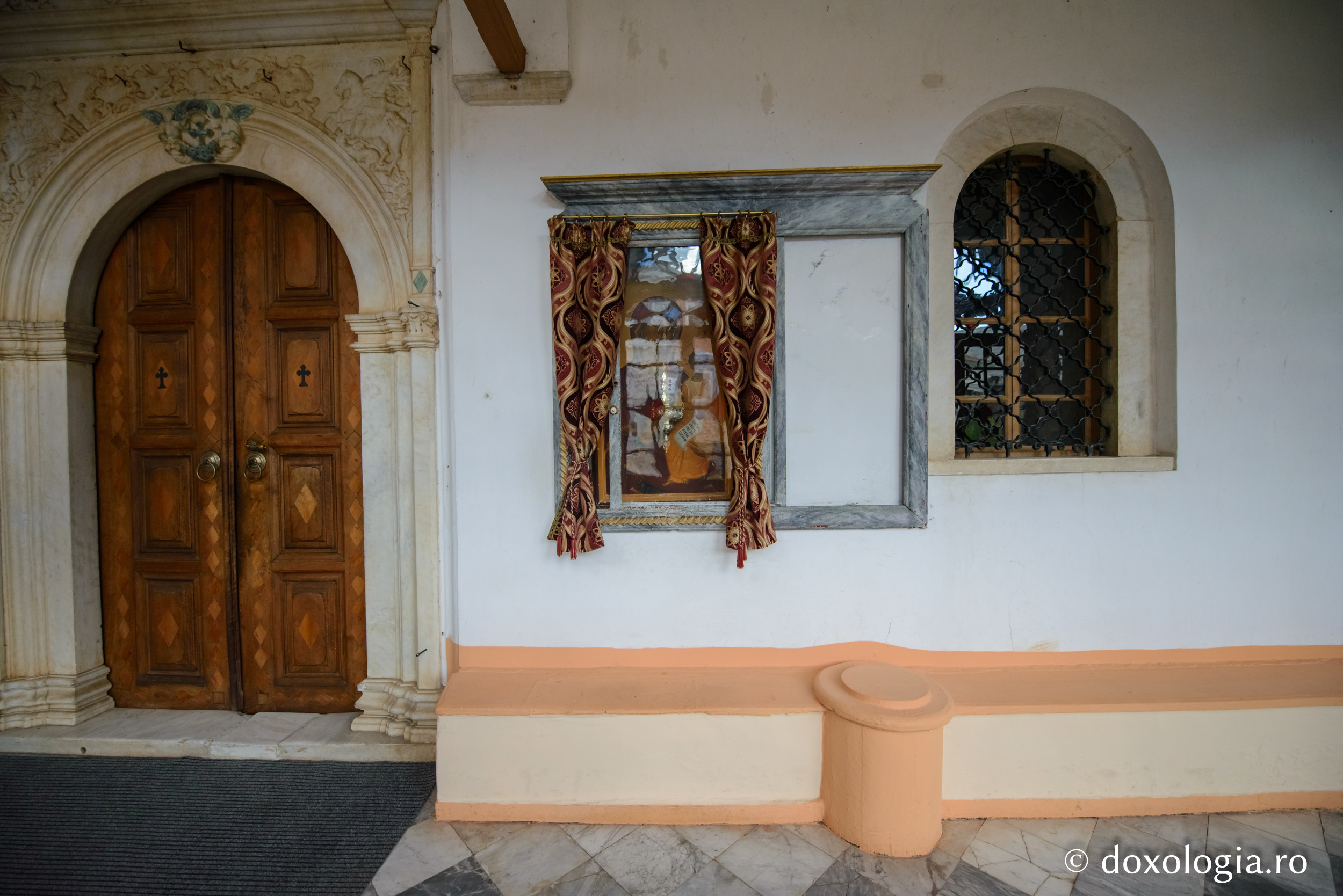 Noul Katholikon al Mănăstirii Xenofont / Foto: Pr. Silviu Cluci Noul Katholikon al Mănăstirii Xenofont