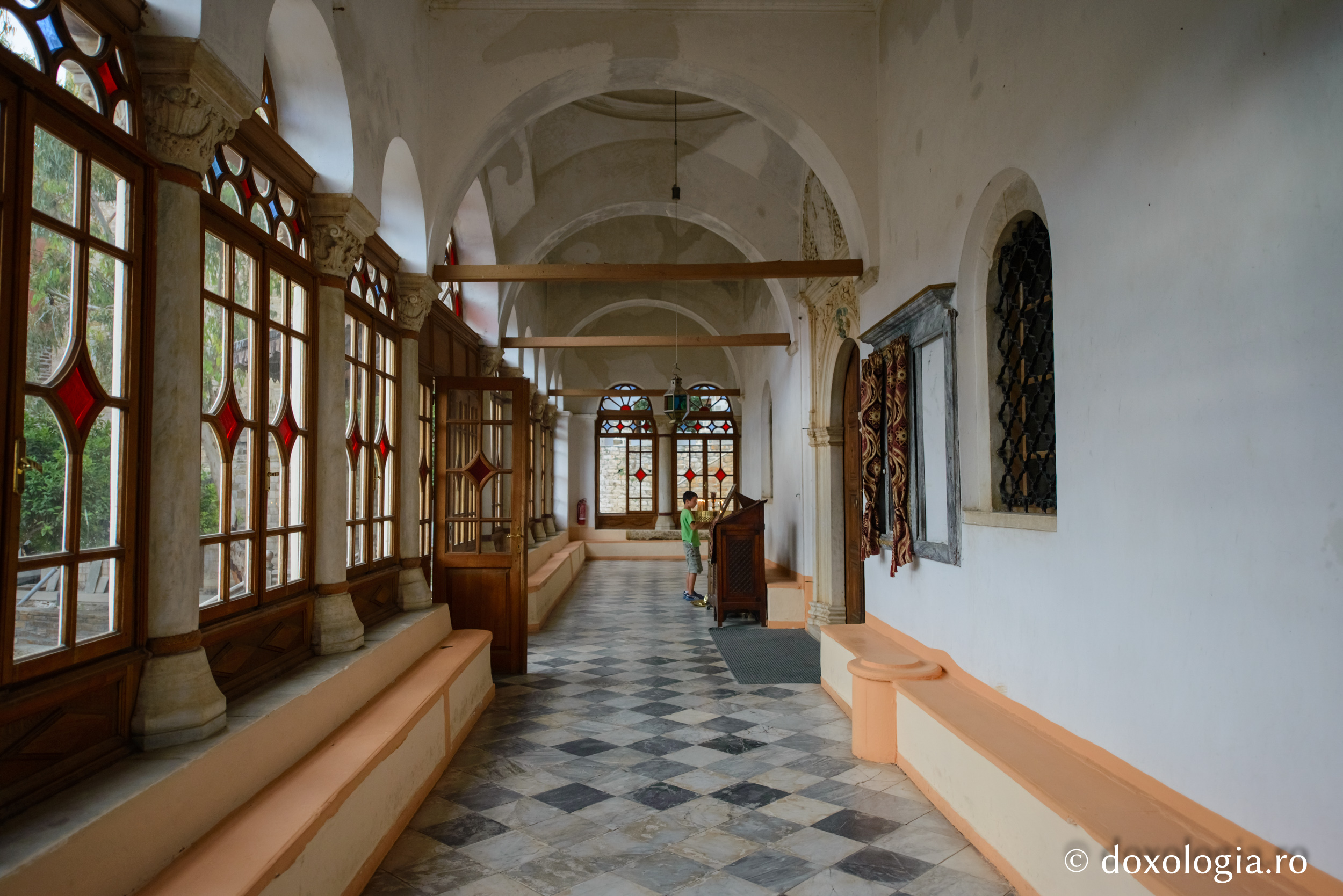 Noul Katholikon al Mănăstirii Xenofont / Foto: Pr. Silviu Cluci Noul Katholikon al Mănăstirii Xenofont