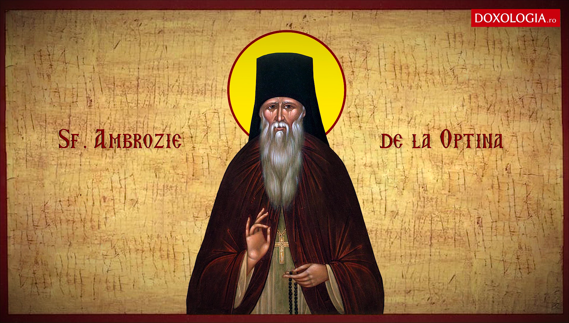 (Video) Troparul Sfântului Ambrozie de la Optina (Video) Troparul Sfântului Ambrozie de la Optina