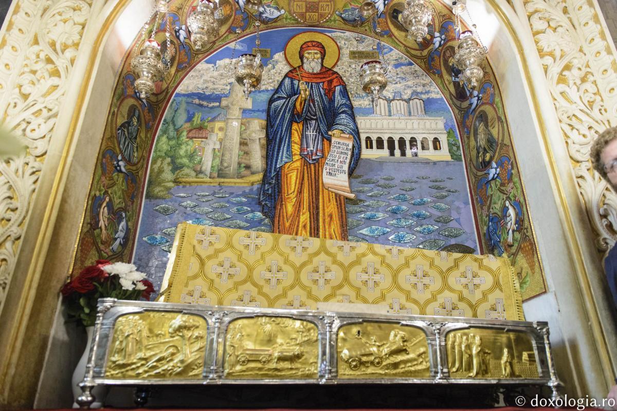 Sfântul Cuvios Dimitrie cel Nou în iconografie / Foto: Oana Nechifor Sfântul Cuvios Dimitrie cel Nou
