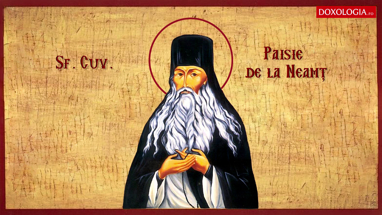 Troparul Sfântului Cuvios Paisie de la Neamț Troparul Sfântului Cuvios Paisie de la Neamț