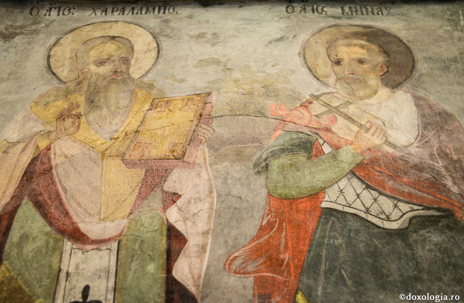 Sfântul Haralambie îl vindecă de boală pe Fericitul Iacov Tsalikis / Foto: Ștefan Cojocariu Sfântul Haralambie