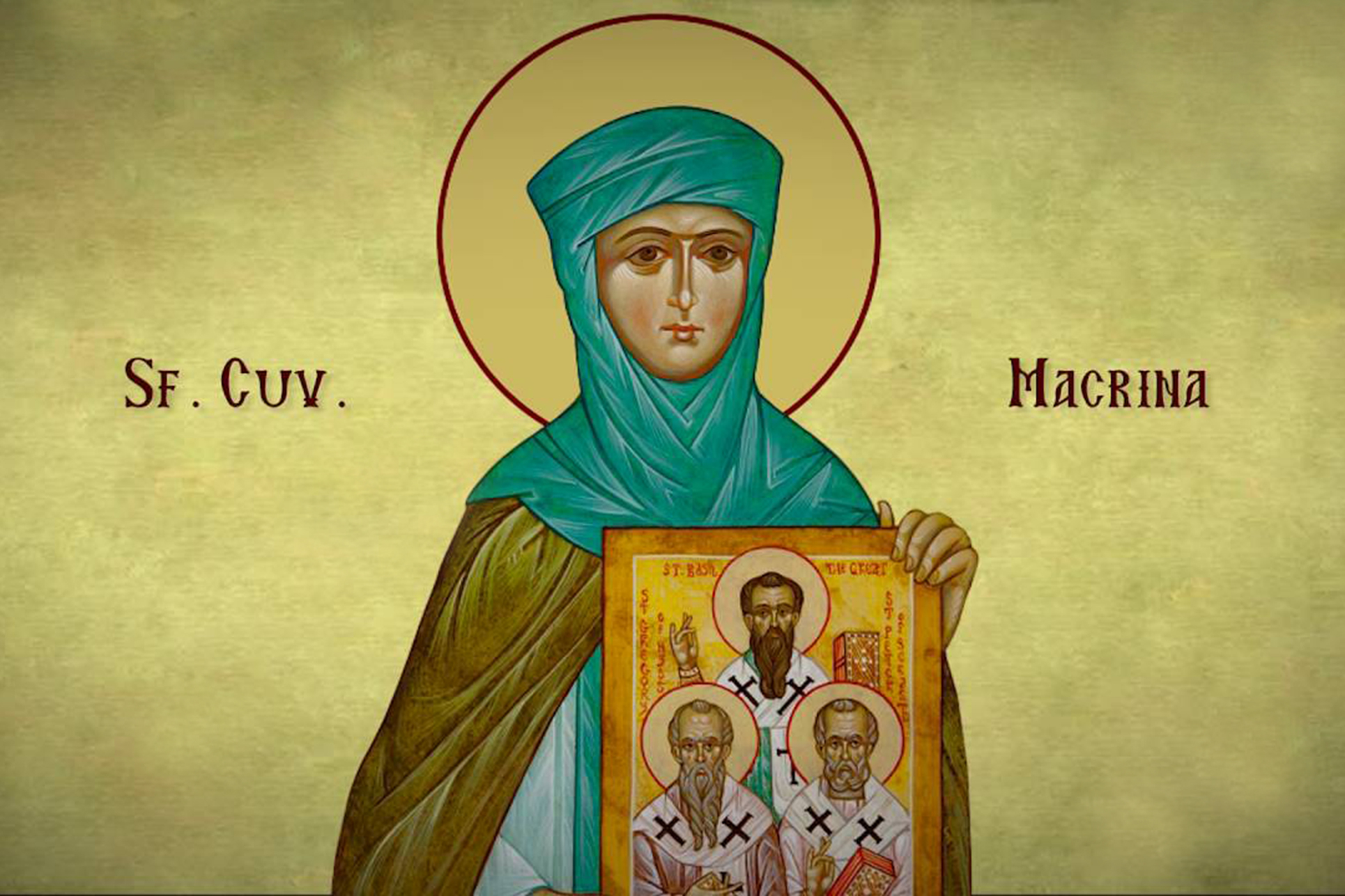 Sfânta Cuvioasă Macrina, sora Sfinților Vasile cel Mare și Grigorie de Nissa — drumul spre sfințenie Sfânta Cuvioasă Macrina, sora Sfinților Vasile cel Mare și Grigorie de Nissa