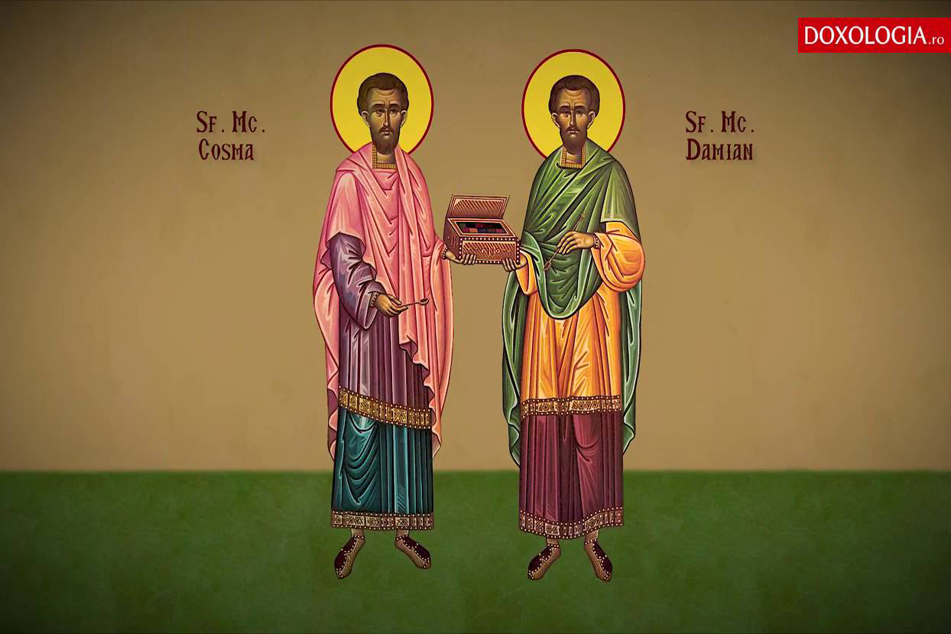 Sfinții Doctori fără de arginți Cosma și Damian – drumul spre sfințenie Sfinții Doctori fără de arginți Cosma și Damian