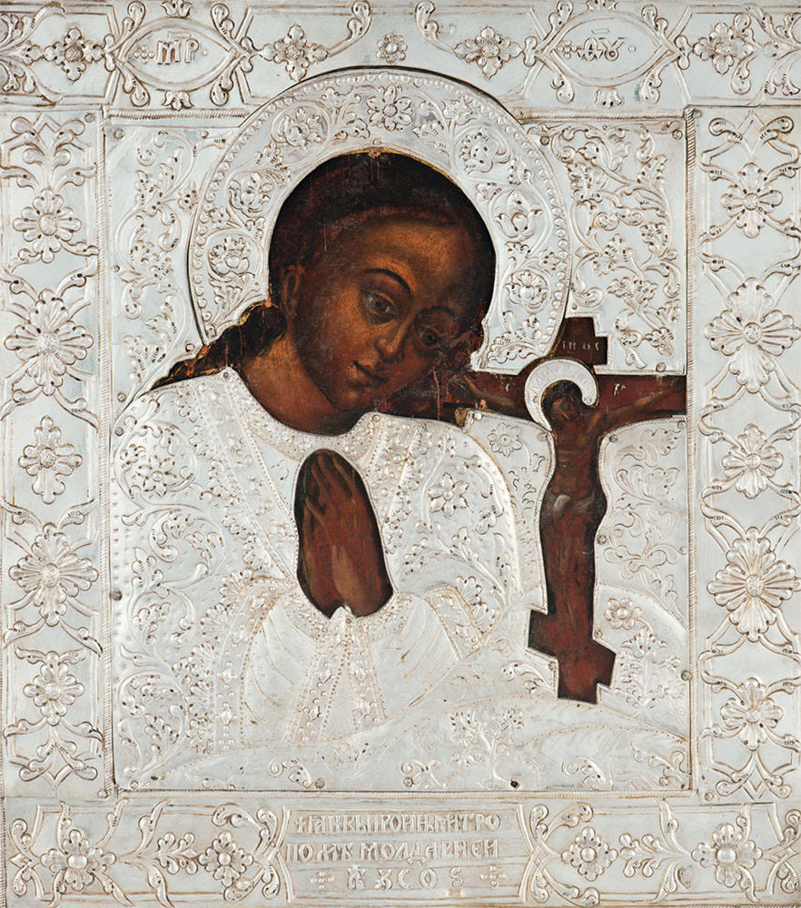 Icoana Maicii Domnului „Îndurerata” de la Mănăstirea Putna / Foto: Arhiva Mănăstirii Putna Icoana Maicii Domnului „Îndurerata” de la Mănăstirea Putna
