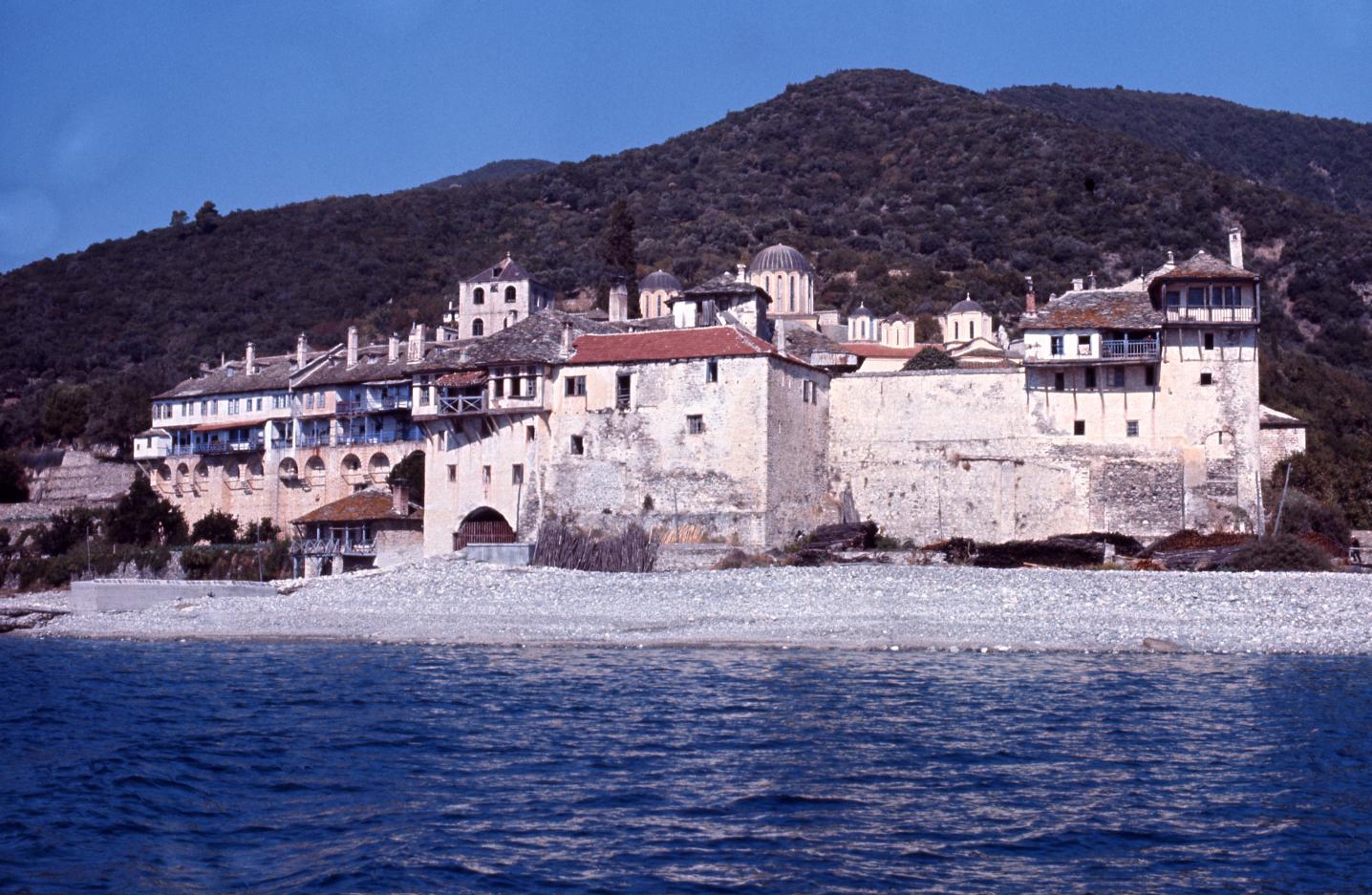 Mănăstirea Xenofont / Foto: Dr Nicholas Exadaktylos Mănăstirea Xenofont