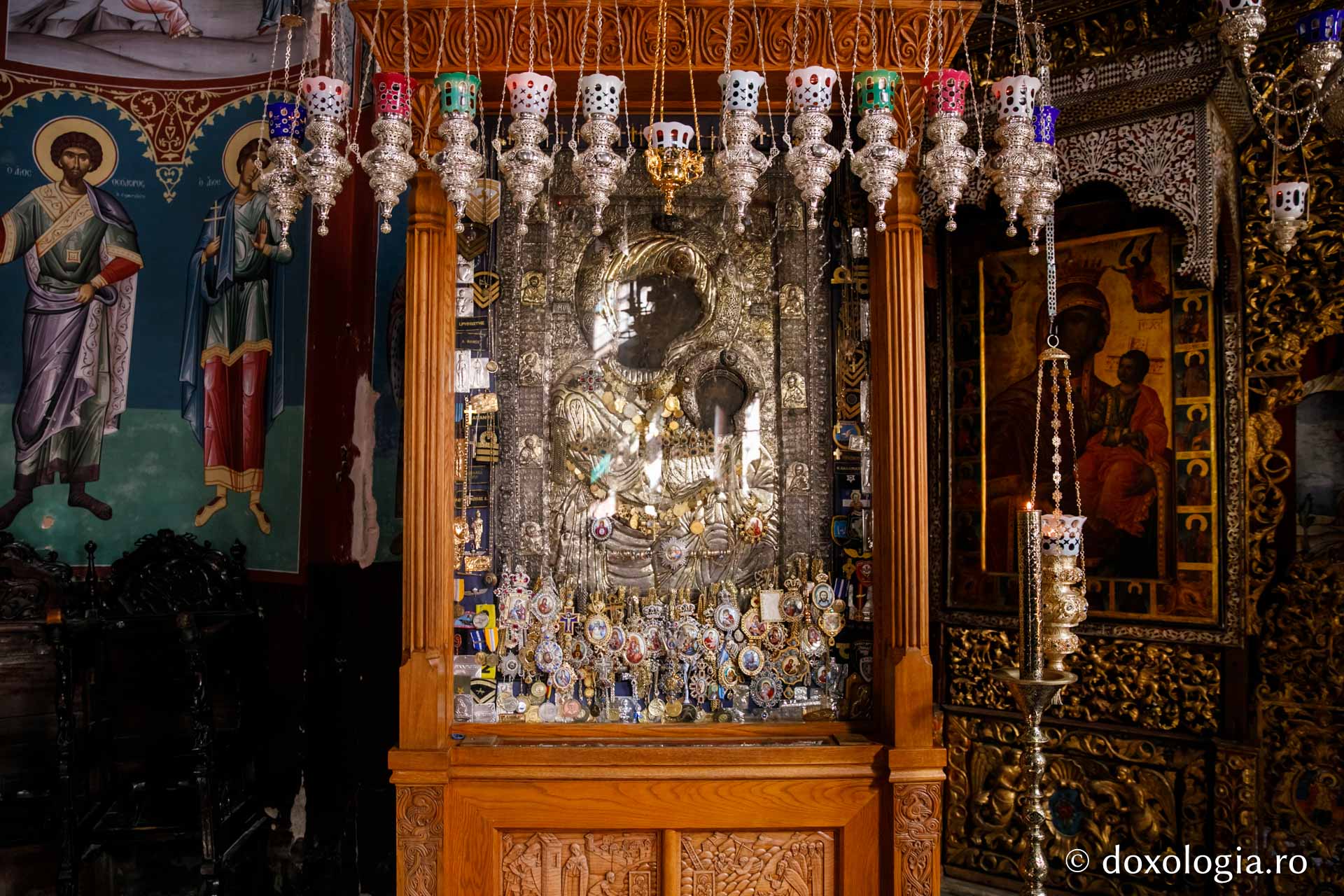 Icoana Maicii Domnului „Portărița” din Iviron / Foto: Pr. Silviu Cluci Icoana Maicii Domnului „Portărița” din Iviron