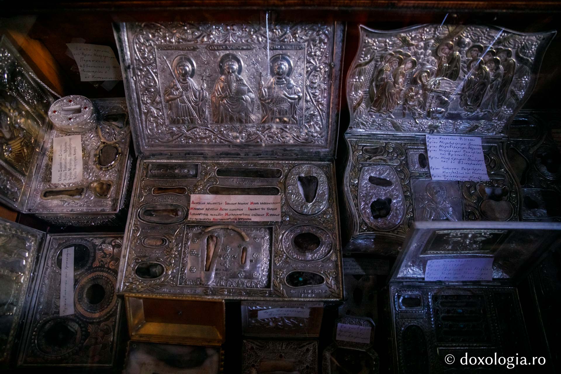 Odoarele Mănăstirii Iviron / Foto: Pr. Silviu Cluci Odoarele Mănăstirii Iviron