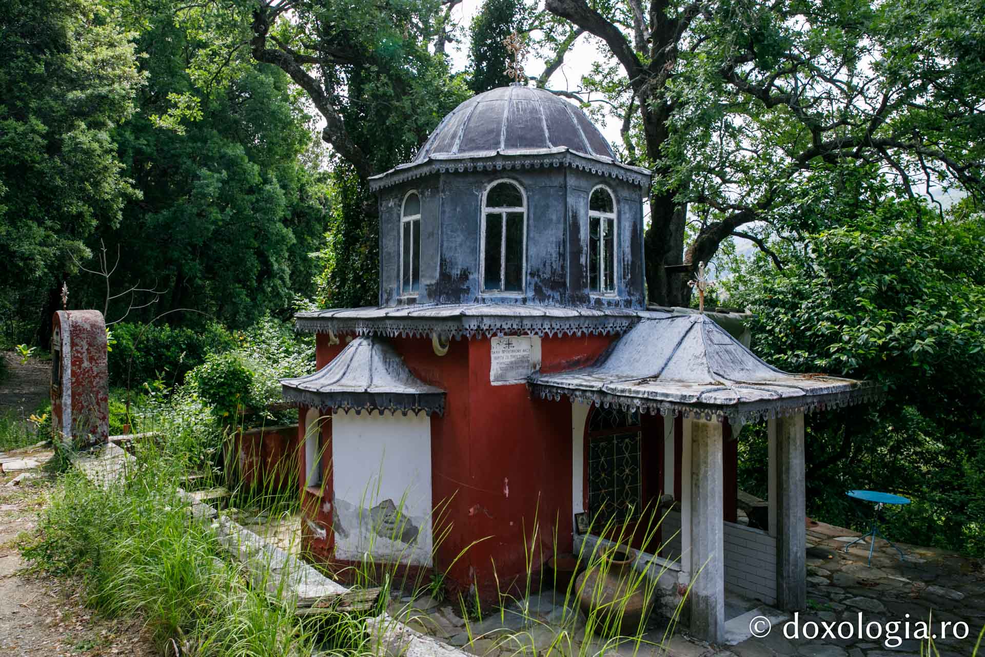 Paraclisul Maicii Domnului „Florinul” / Foto: pr. Silviu Cluci Paraclisul Maicii Domnului „Florinul” – Iviron, Athos