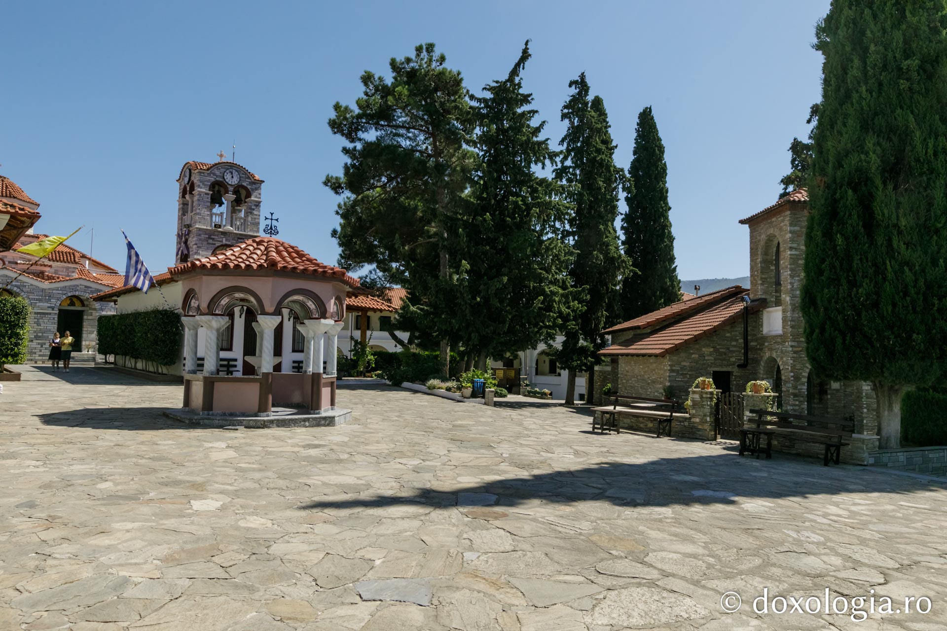 Mănăstirea Înălțării Domnului din Sipsa / Foto: Pr. Silviu Cluci Mănăstirea „Înălțarea Domnului” – Sipsa, Grecia