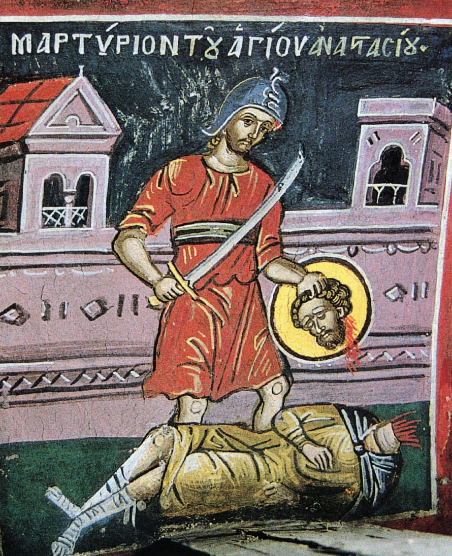 Sfântul Mucenic Anastasie Sfântul Mucenic Anastasie