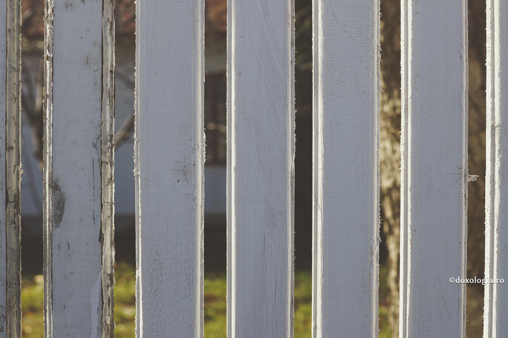 Fără curăția inimii, postul nu va fi primit / Foto: Oana Nechifor gard