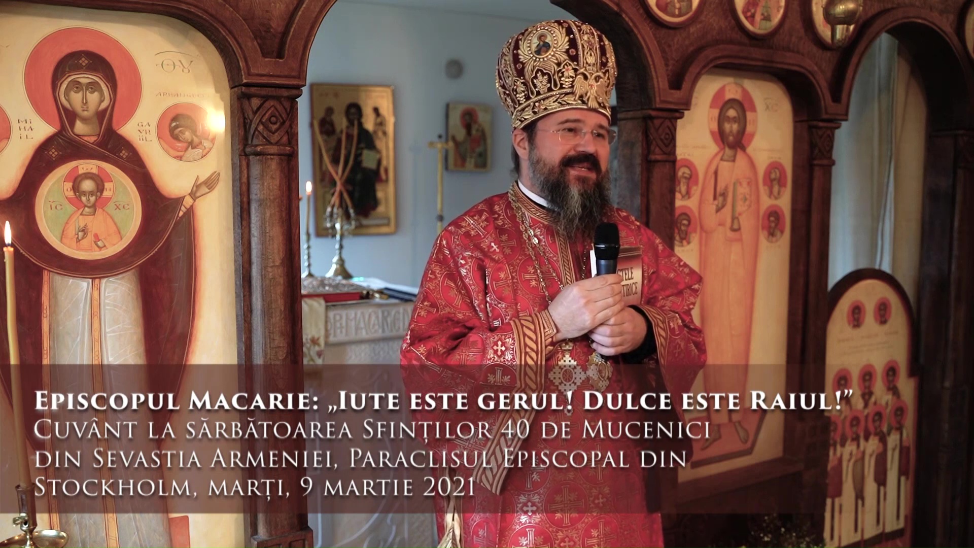 (Video) „Iute este gerul! Dulce este Raiul!” – PS Macarie (Video) „Iute este gerul! Dulce este Raiul!” – PS Macarie