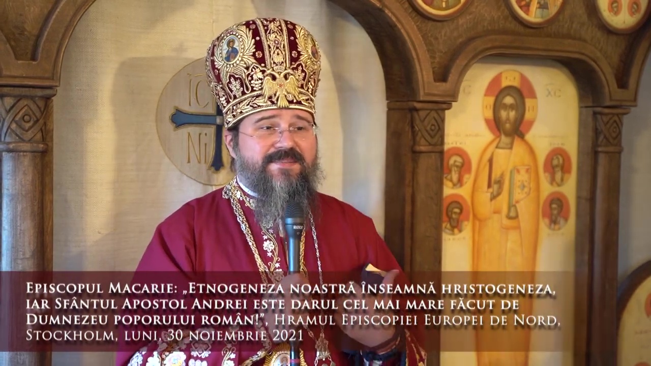 (Video) „Etnogeneza noastră înseamnă hristogeneza, iar Sfântul Apostol Andrei este darul cel mai mare făcut de Dumnezeu poporului român!” – PS Macarie (Video) „Etnogeneza noastră înseamnă hristogeneza, iar Sfântul Apostol Andrei este darul cel mai mare făcut de Dumnezeu poporului român!” – PS Macarie