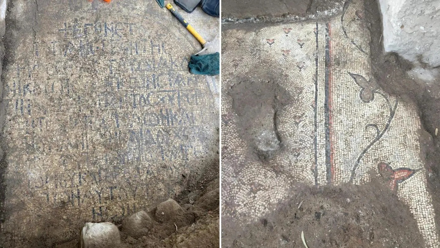 Foto: Prof. Mordechai Aviam O bazilică descoperită la Marea Galileei ar putea indica locul casei natale a Apostolilor Petru și Andrei