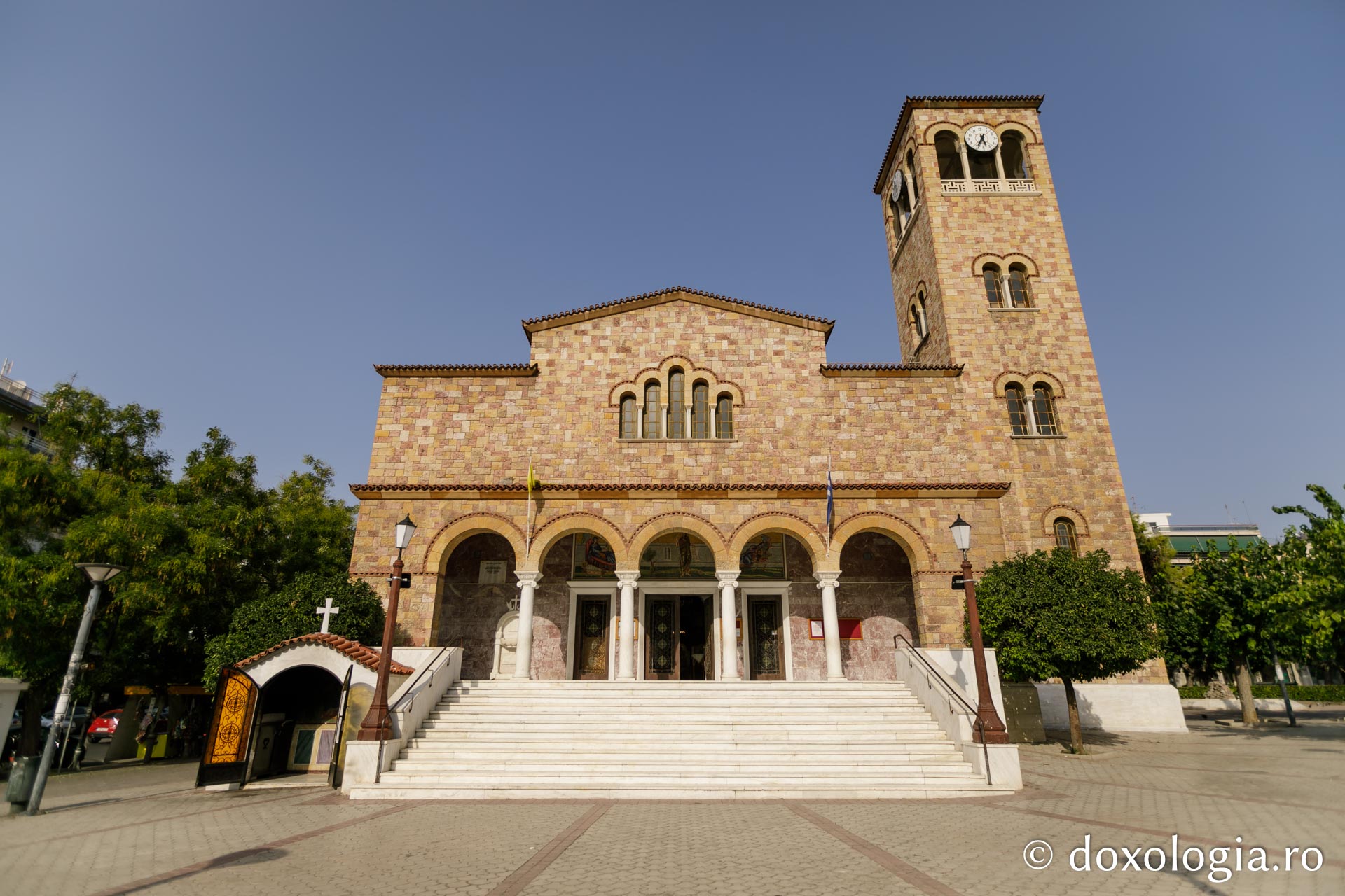 Biserica Sfântul Ioan „Vânătorul” din Atena – vedere dinspre apus / Foto: Pr. Silviu Cluci Biserica Sfântul Ioan „Vânătorul” – Atena