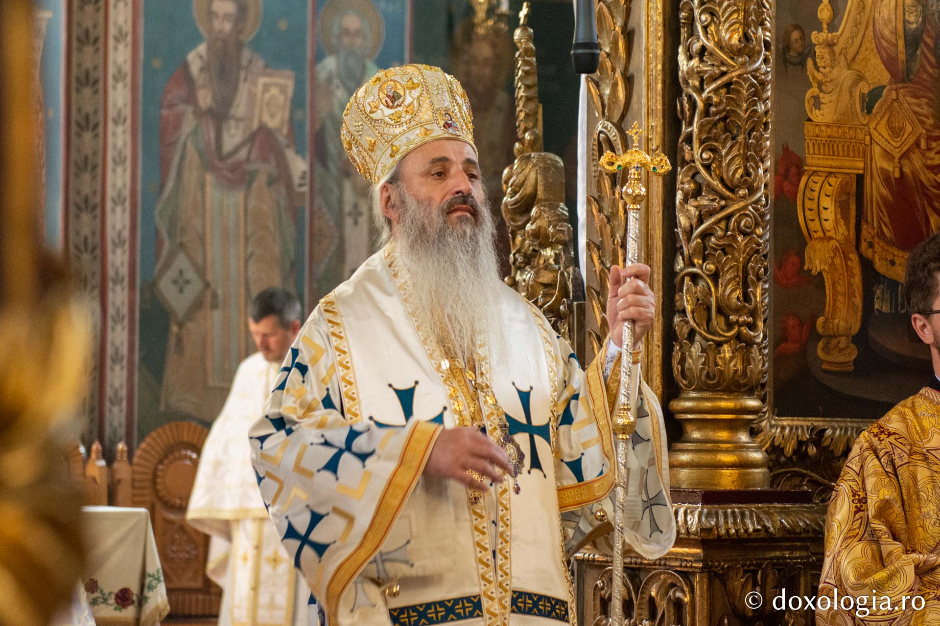 IPS Teofan predicând/Foto: Mihail Vrăjitoru (Video) IPS Teofan: „Sfinții Apostoli Petru și Pavel sunt izvor de inspirație pentru noi cei de astăzi”