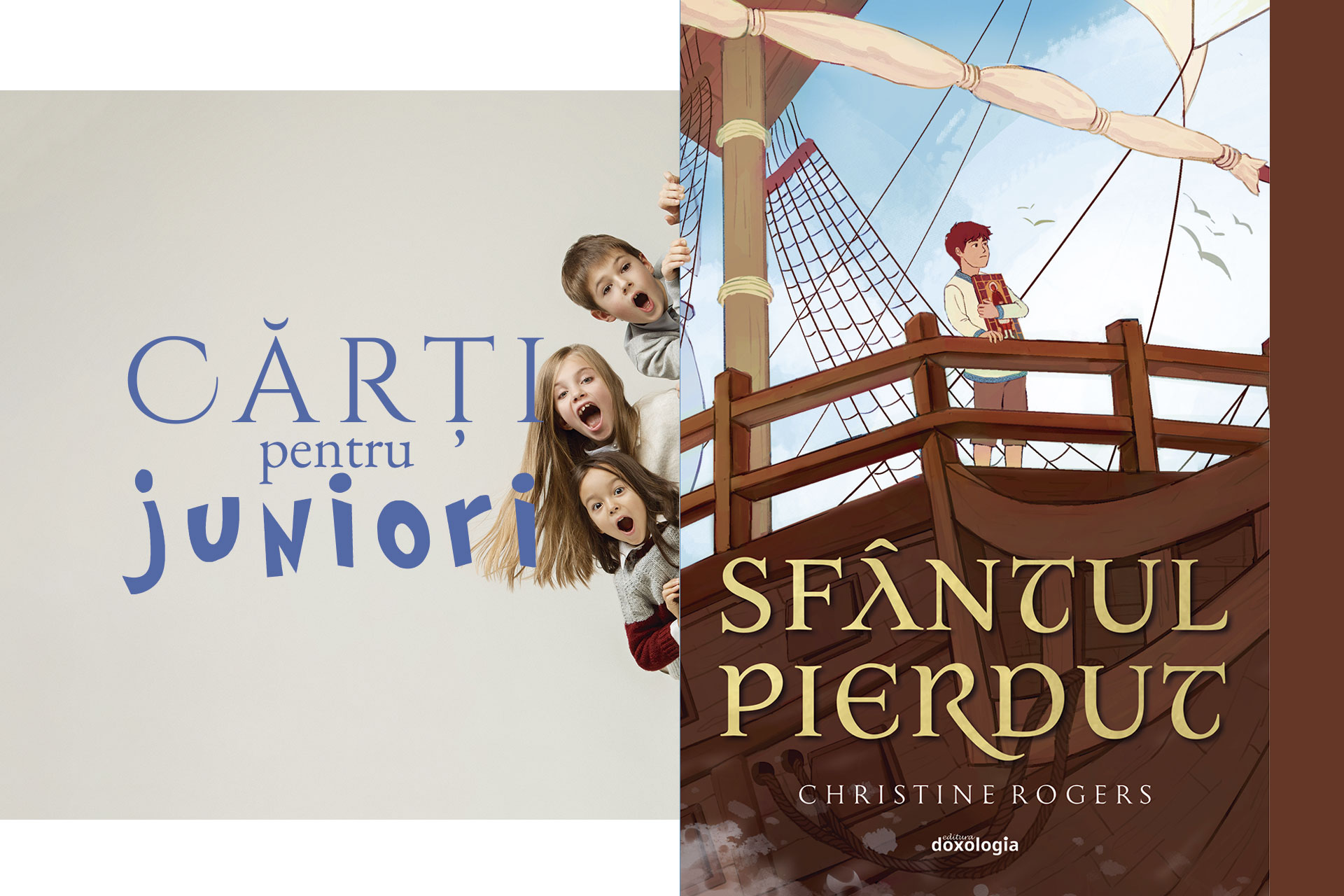 „Sfântul pierdut” – un roman pentru adolescenți despre speranță, credință și curaj „Sfântul pierdut” – un roman pentru adolescenți despre speranță, credință și curaj
