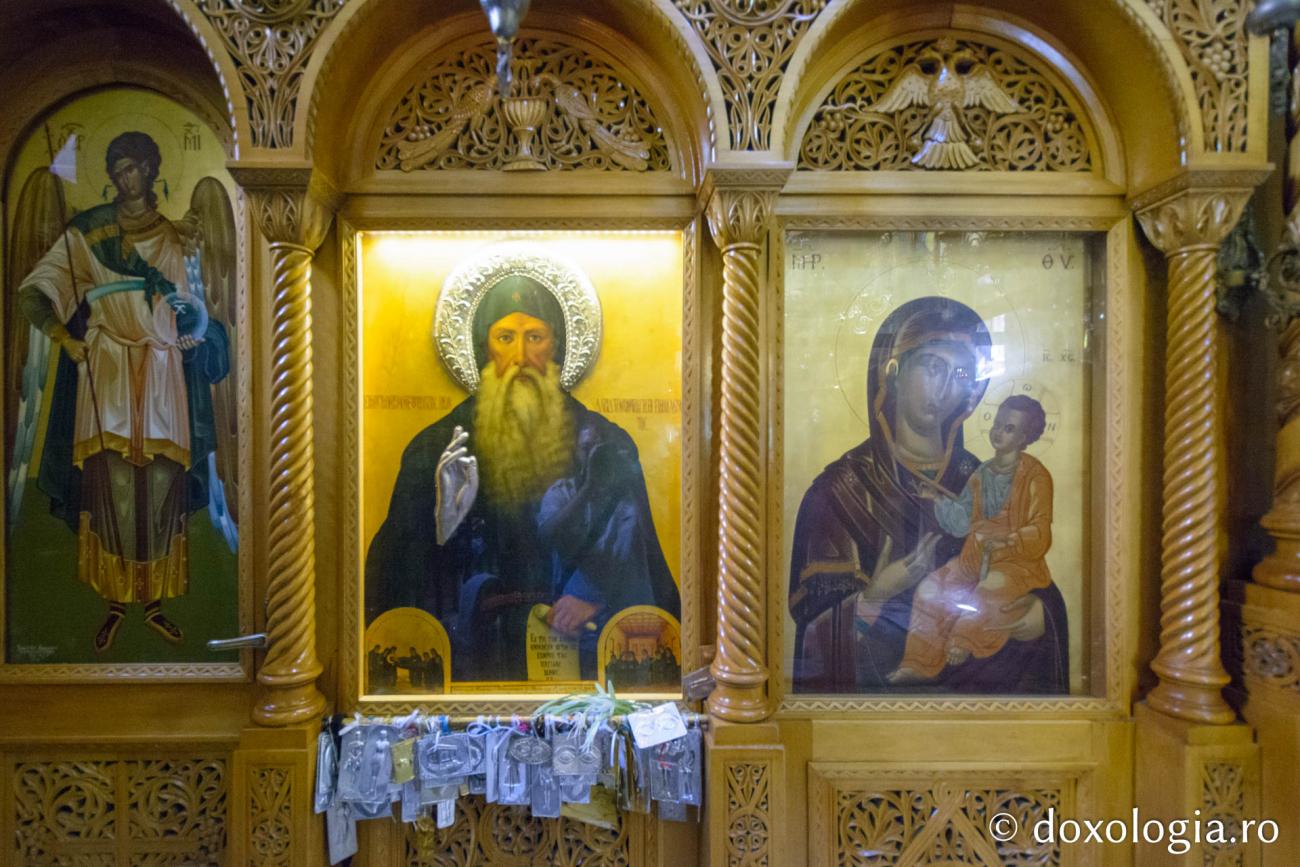 Icoana Sfântului David de pe catapeteasma bisericii / Foto: Pr. Silviu Cluci Icoana Sfântului David de pe catapeteasma bisericii