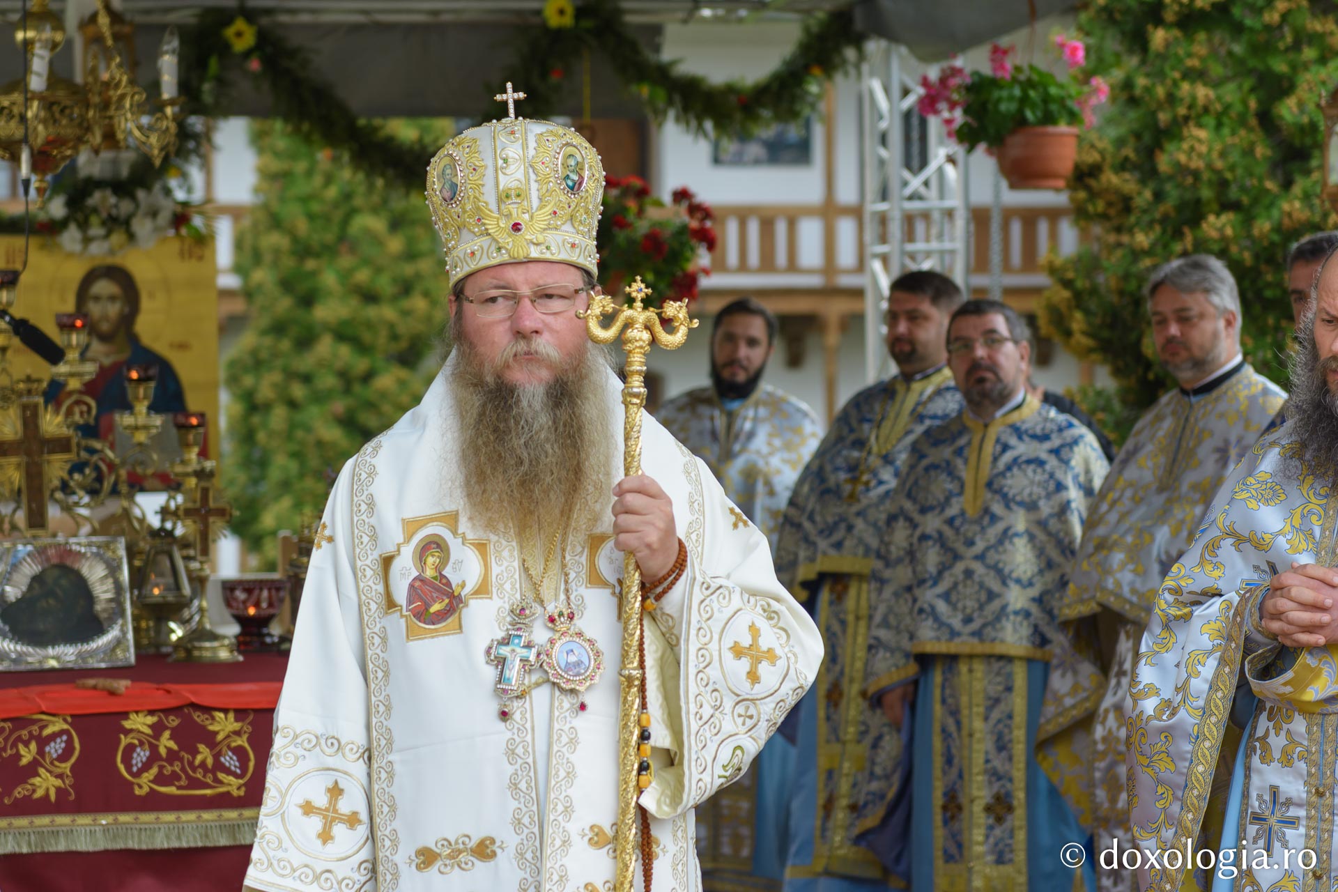 PS Andrei, Episcopul Covasnei și Harghitei / Foto: Mihail Vrăjitoru PS Andrei predicând