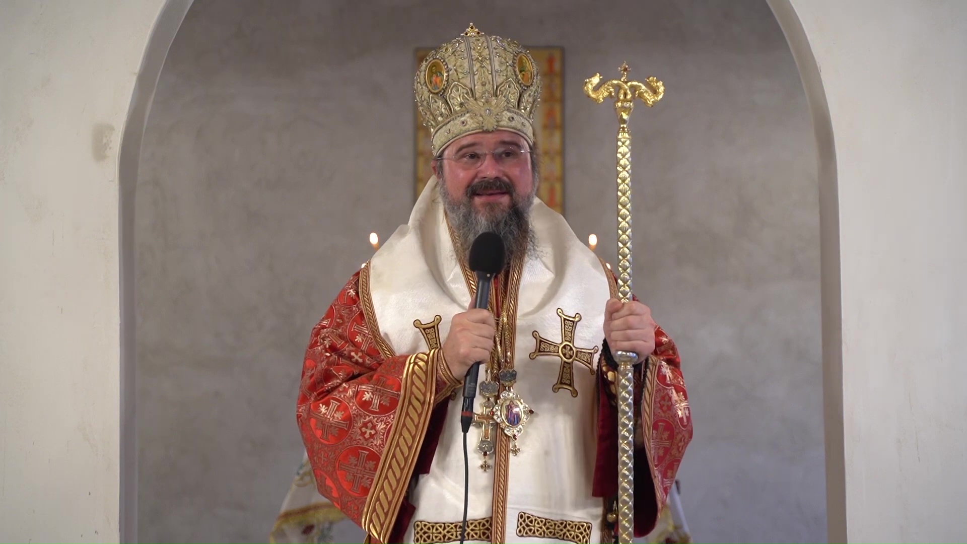 (Video) PS Macarie: „Săracul Lazăr și-a purtat cu demnitate condiția crucii de om bolnav”