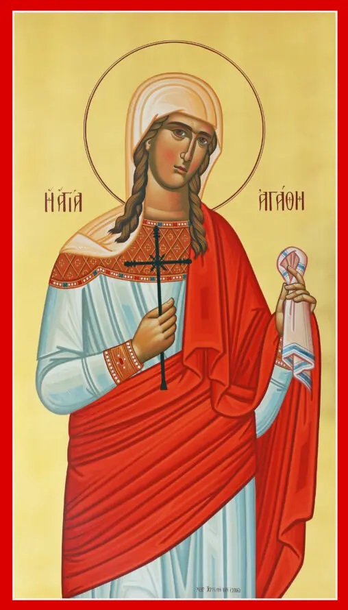 Sfânta Muceniță Agata Sfânta Muceniță Agata