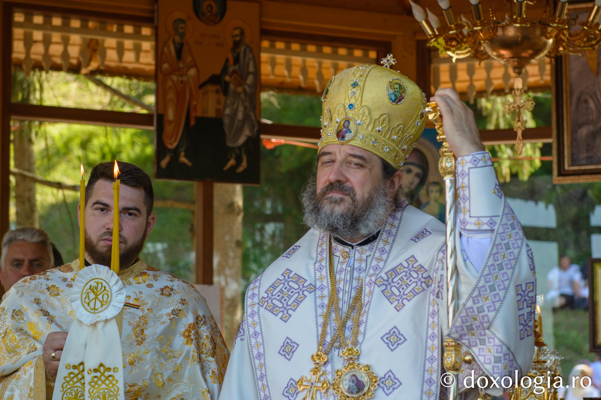 PS Nichifor Botoșăneanul predicând / Foto: Mihail Vrăjitoru PS Nichifor Botoșăneanul