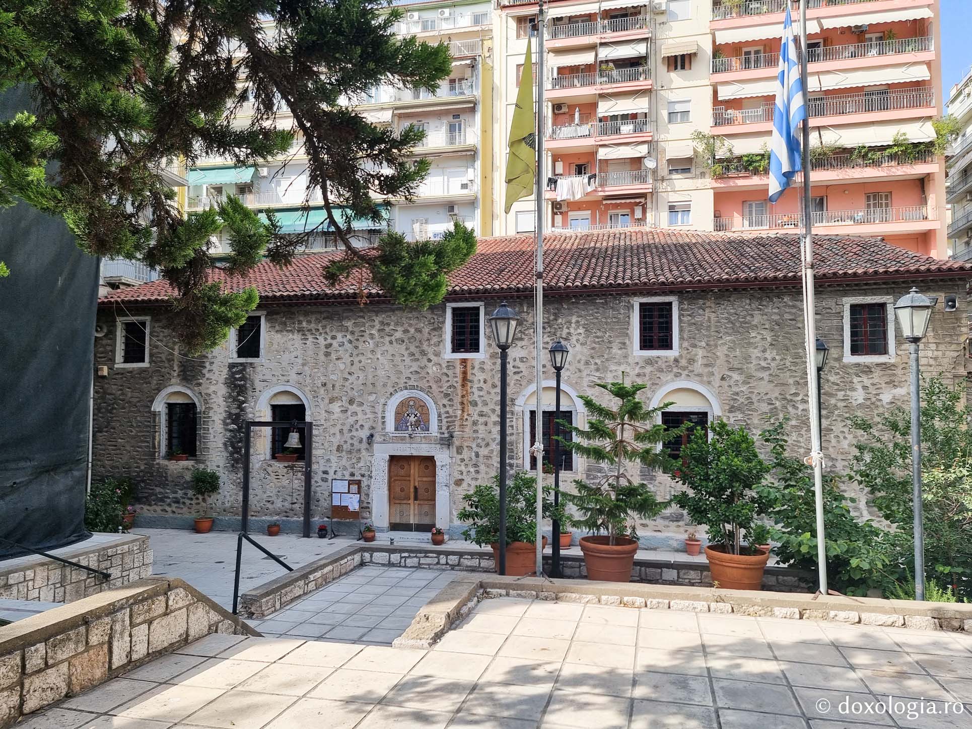 Biserica „Sfântul Atanasie” din Tesalonic / Foto: Magda Buftea Biserica „Sfântul Atanasie” din Tesalonic