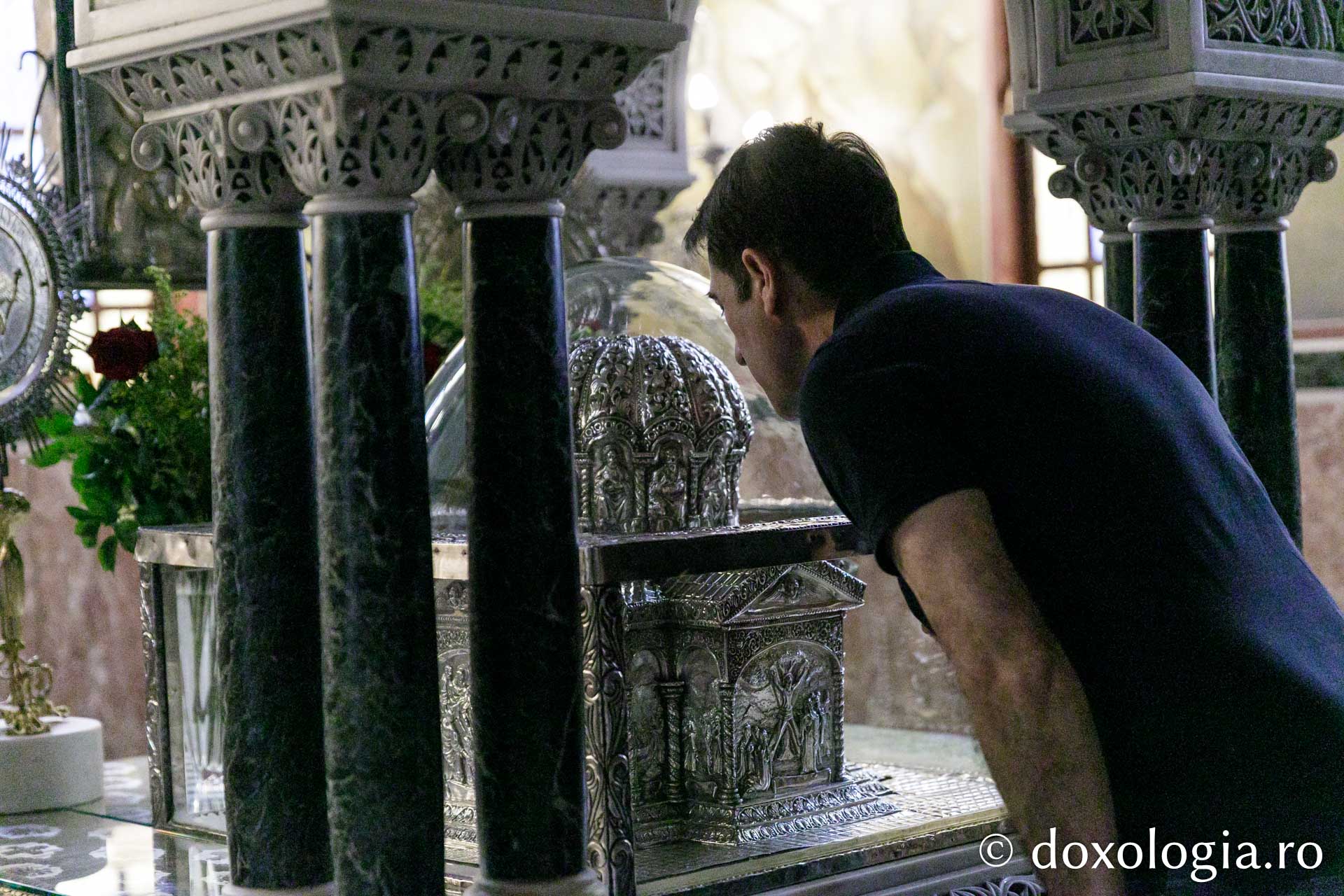 Cinstitul cap al Sfântului Apostol Andrei / Foto: pr. Silviu Cluci Cinstitul cap al Sfântului Apostol Andrei