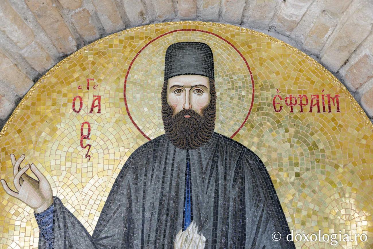Sfântul Cuvios Mucenic Efrem cel Nou / Foto: Pr. Silviu Cluci Sfântul Cuvios Mucenic Efrem cel Nou