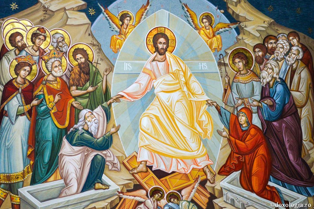IPS Teofan, Mitropolitul Moldovei și Bucovinei: Iisus Hristos – Viaţa şi Învierea noastră (Scrisoare pastorală, 2025) Învierea Domnului - scenă iconografică