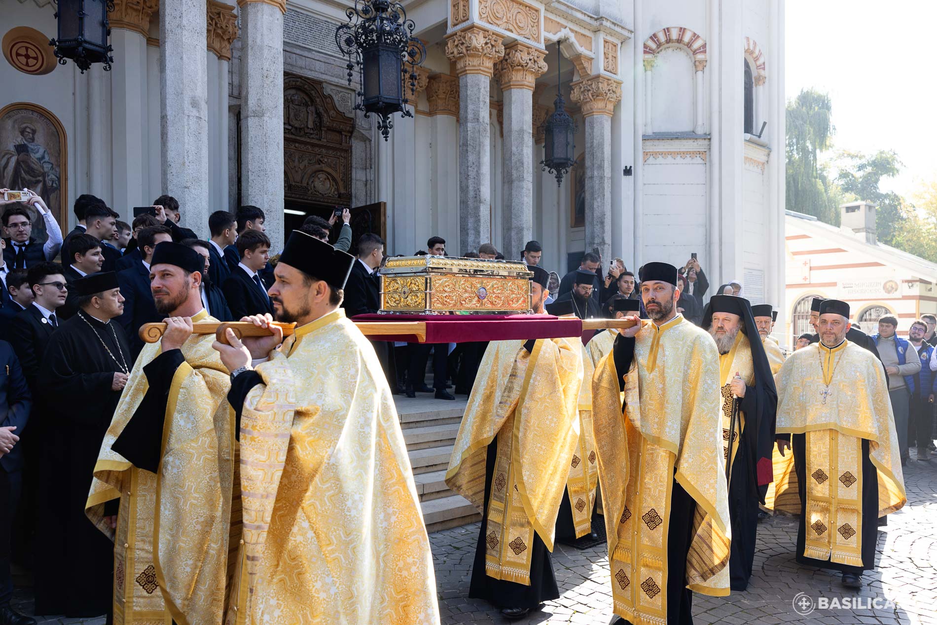 Procesiunea „Calea Sfinților” / Foto: Raluca-Emanuela Ene – basilica.ro Procesiunea „Calea Sfinților”