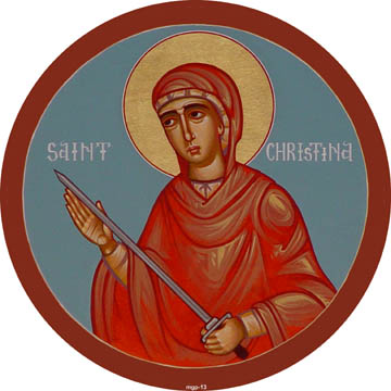 Sfânta Mare Muceniță Hristina Sfânta Mare Muceniță Hristina