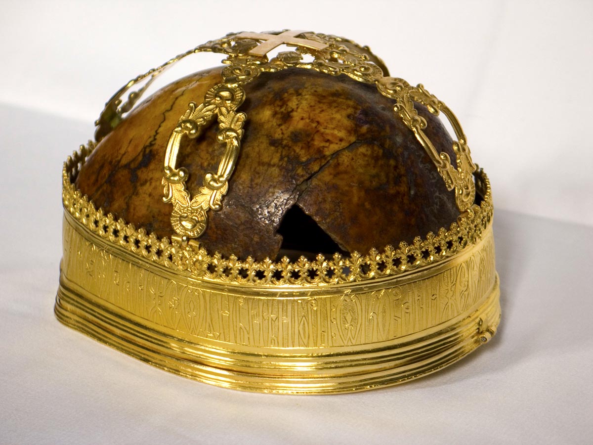 Fotografie din arhiva Mănăstirii Putna Moaștele Sfântului Cuvios Simeon cel din Muntele Minunat