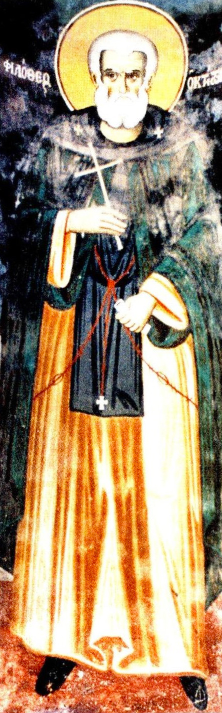 Cuviosul Filotheos ctitorul Cuviosul Filotheos ctitorul